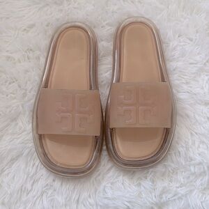 Tory Burch jelly slides size 6
